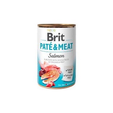 Brit Care Perro Lata Pate & Meat SALMON 400g - Brit® 