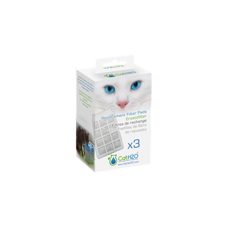 Kit Filtro Fuentes Agua CatH2O - 3 repuestos - CAT H2O 