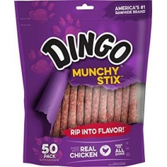 Dingo Munchy Sticks 50 Palillos Masticables - dingo 