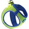 Doco Reflective Quick-fit harness lima con azul  para perros. - DOCO 