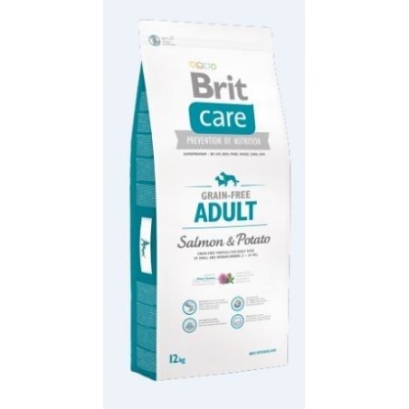 Brit Care Perro Grain Free Adulto Small and Medium Salmon 12 kg. - Brit® 
