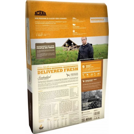 Acana Meadowlands Grain Free para perros 11,35 kg. - acana 