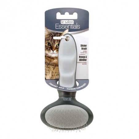 Le Salon Essentials Rasqueta con cerdas metálicas para gatos - le salon 