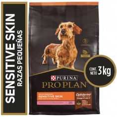 Pro Plan Perro Adulto Sensitive Skin Salmón Small Breed 3 Kg. - proplan 