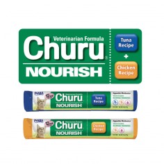 INABA Churu Nourish Estimulador de apetito INDIVIDUAL 1 tubo de 14g sabor atún o pollo - Ciao 