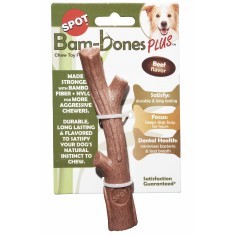 Bam-Bones Beef  Rama sabor Carne para Perros - Mediano 14 cm. -  