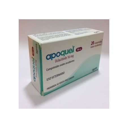 Apoquel 16 mg Zoetis 20 comprimidos VENTA CON RECETA - Laboratorio Zoetis 