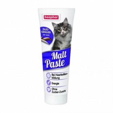 Malt Paste - pasta de malta Eliminador de bolas de pelo para gatos 100 g. Beaphar - beaphar 