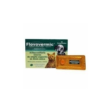 Flovovermic 1 Comprimido para 10Kg. Perros y Gatos - laboratorio drag pharma 