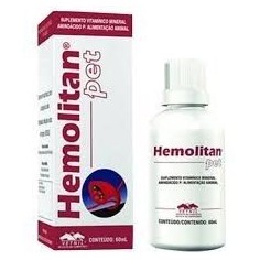 Hemolitan Pet  Suplemento Mineral Vitaminico  30 mL.  Vetnil - VETNIL 