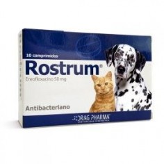 Rostrum 50 mg. 10 comprimidos - laboratorio drag pharma 