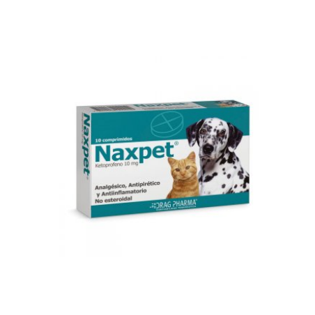 NAXPET Comprimidos 10mg - laboratorio drag pharma 